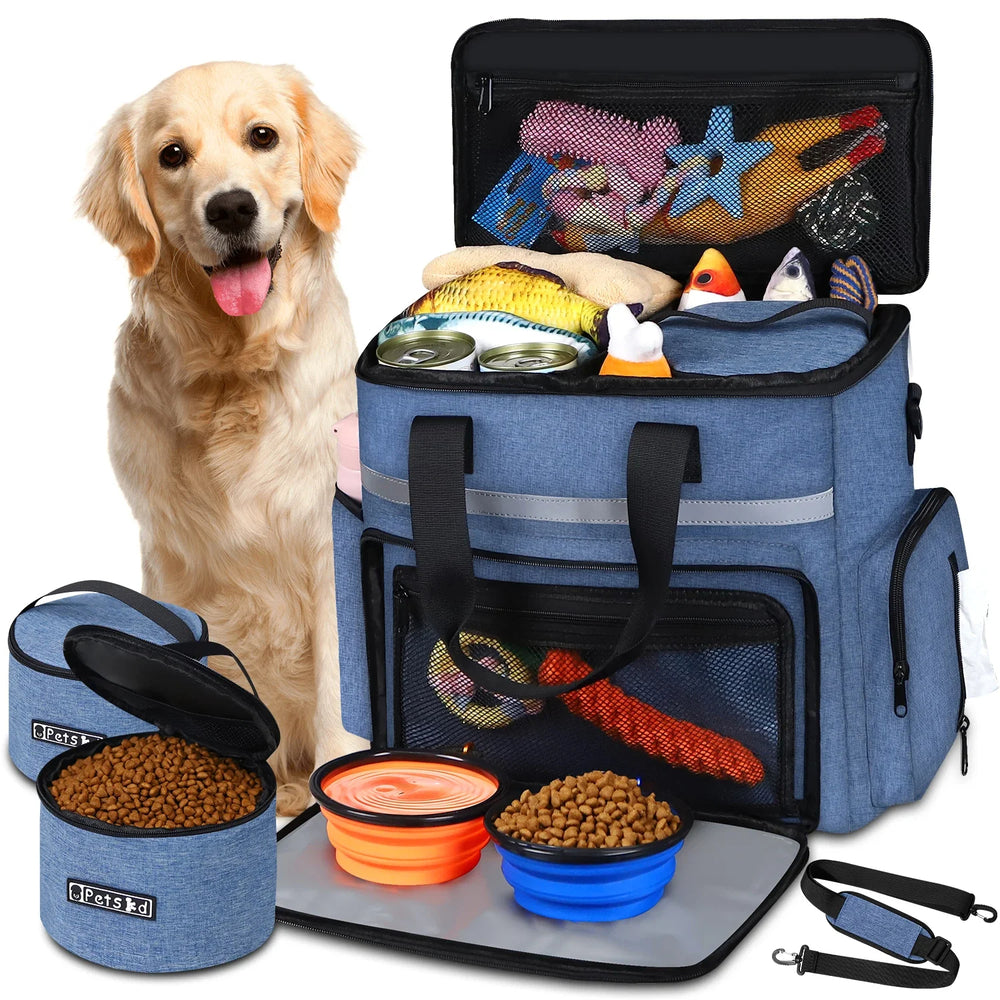 Multi-Function Dog Travel Organizer – Stay Organized On-The-Go