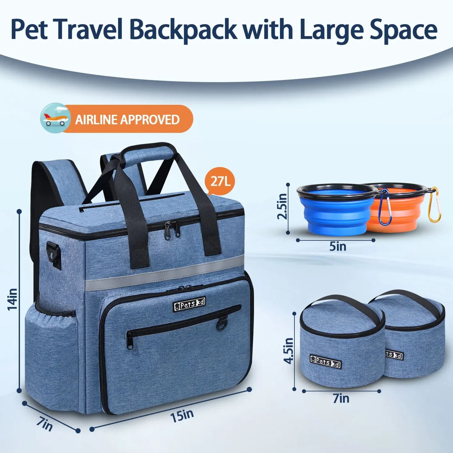 Multi-Function Dog Travel Organizer – Stay Organized On-The-Go