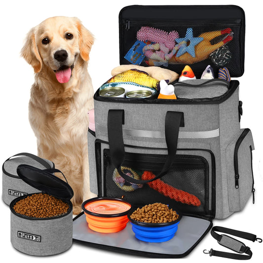 Multi-Function Dog Travel Organizer – Stay Organized On-The-Go