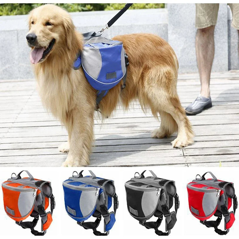 Reflective Dog Backpack – Perfect for Hiking & Outdoor Adventures