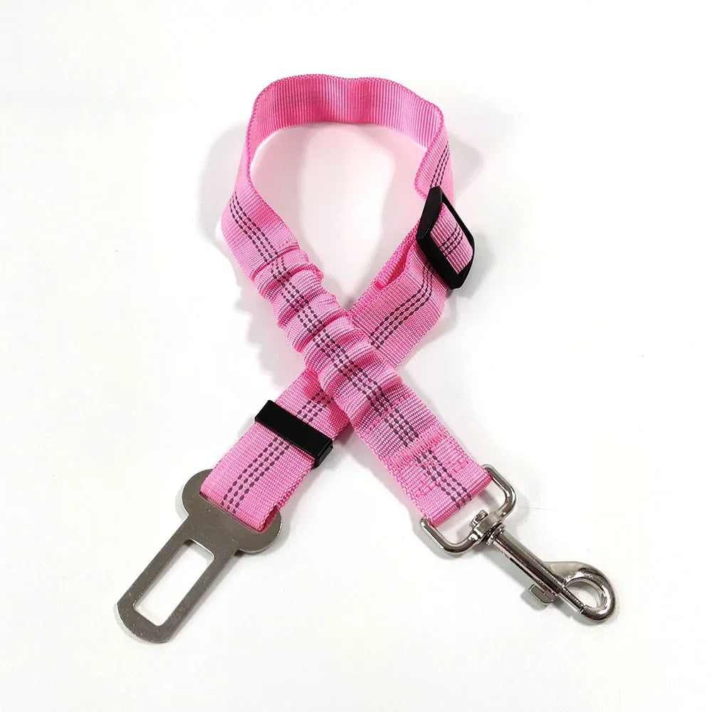 Adjustable Dog Seatbelt Harness – Secure & Comfortable for Any Ride